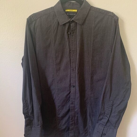 INC International Concepts Men’s Button Down Long Sleeve Shirt - Picture 3 of 11